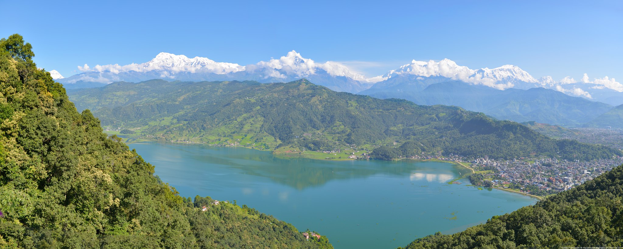 pokhara utsikt pokhara utsikt